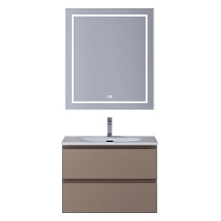 BelBagno Тумба с раковиной Kraft 39-70 подвесная Бежевый матовый с раковиной BB-8099-3-70 – фотография-11